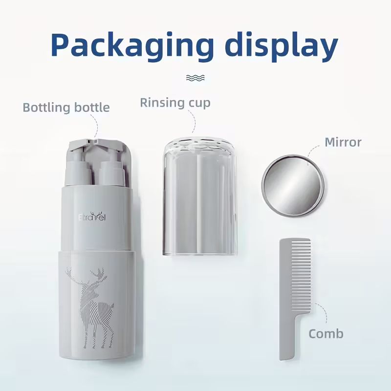 5PCS Portable Travel Toiletries Kit Business Trip Vacation Outdoor Essentials 5PCS Portable Travel Toiletries Kit Business Trip Vacation Outdoor Essentials